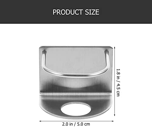 Stainless Steel Wall-Mounted Toothpaste Holder