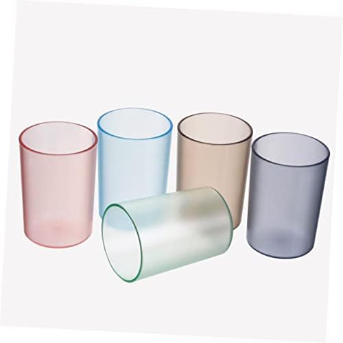 Mobestech Transparent Toothbrush Cup for Adults