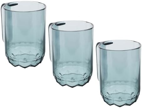 3-Pack Nordic Toothbrush Cups