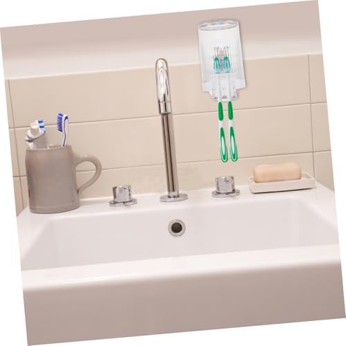 Unomor Wall-Mounted Boy Girl Toothbrush Holder with Rabbit Design 1