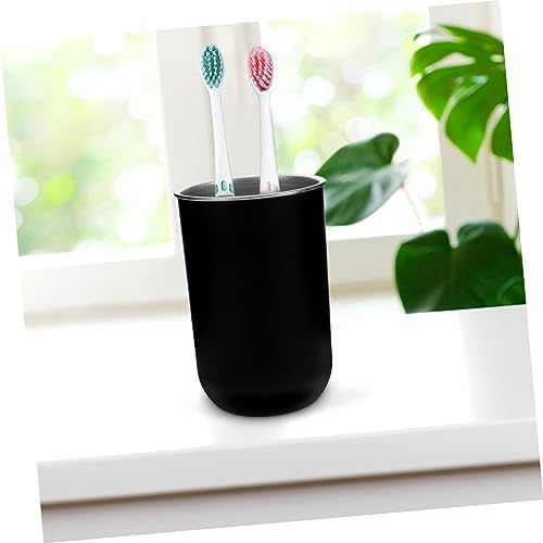 Pam ingono Stainless Steel Toothbrush Cup 350ml Black
