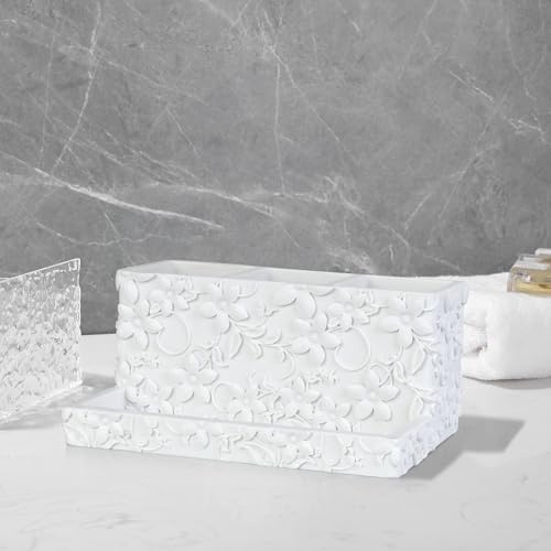 Indecor Home Luxury 3-Compartment Vanity Organizer