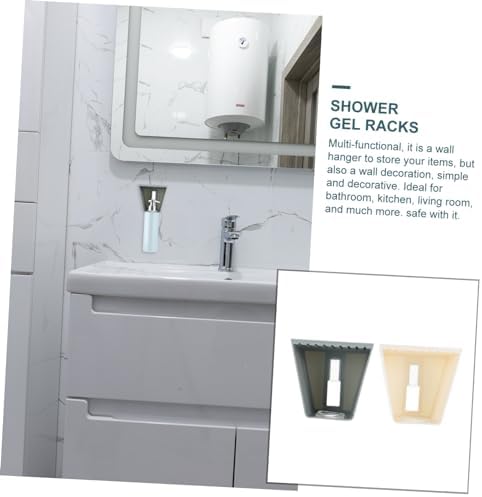 Space-Saving Stylish 2-Piece Shampoo Rack for Bath Kitchen