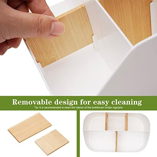 Ayswupt Electric Toothbrush Holder for Bathroom Sink Vanity Office