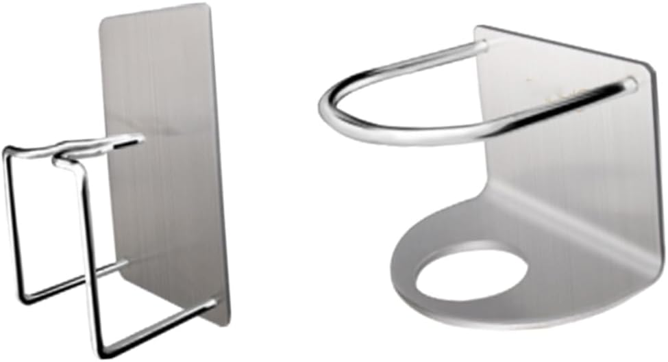 Space-Saving Stainless Steel Toothbrush Holder