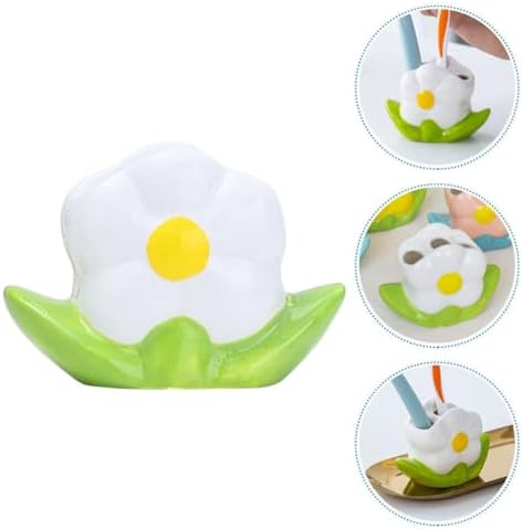 Floral Toothbrush Pen Organizer
