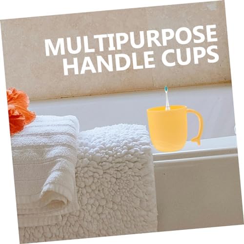 Space-Saving Dental Care Cups