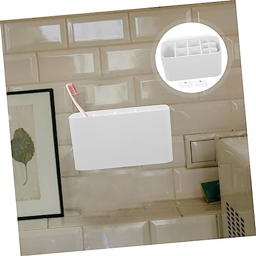 SHOWERORO Nail Organizer Toothbrush Holder