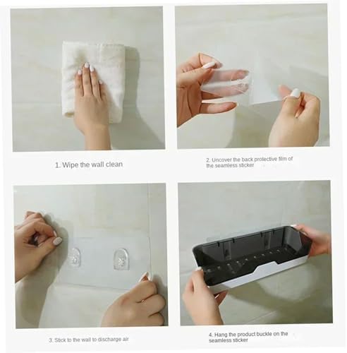 Secure Adhesive Shower Caddy