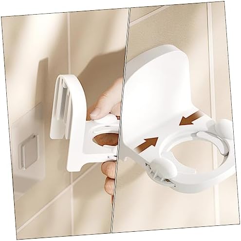 DRESSOOS Wall-Mounted Shampoo Holder Space-Saving Soap Rack