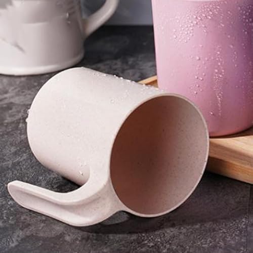 Yreeew Bathroom Tumblers Cups Mouthwash Brush Holder Portable Lightweight Travel Mug
