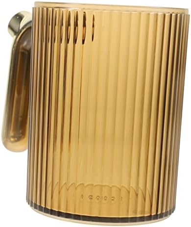 Gold Handle Creative Toothbrush Holder
