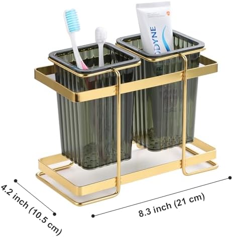 Toothbrush Holder Metal mult functional bath organizer
