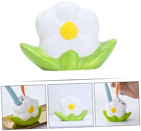 Floral Toothbrush Holder Compact