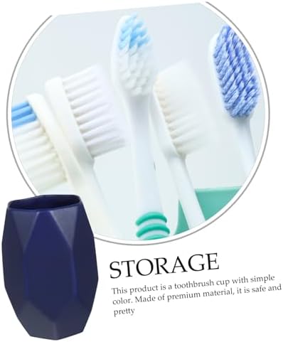 VOSAREA 1Pc Ceramic Toothbrush Cup Water Storage Mug