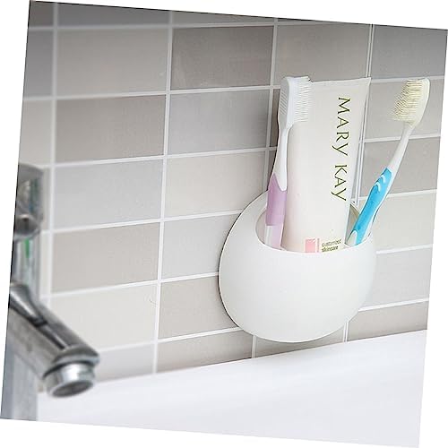Unomor Suction Cup Toothbrush Holder for Bathroom Wall Mount