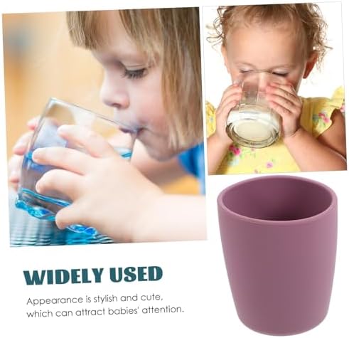 KOMBIUDABathroom Toothbrush Cups Silicone Sturdy Easy to Use