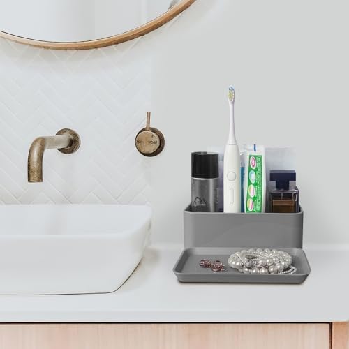 6 Compartment Silicone Cosmetics Organizer