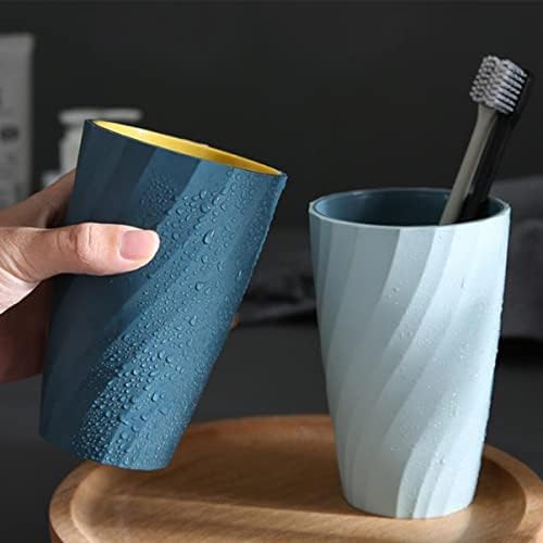 Cabinet-friendly 2-Piece Toothbrush Holder