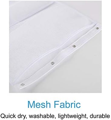 3 Pack Lightweight Mesh Shower Caddy Organizer White