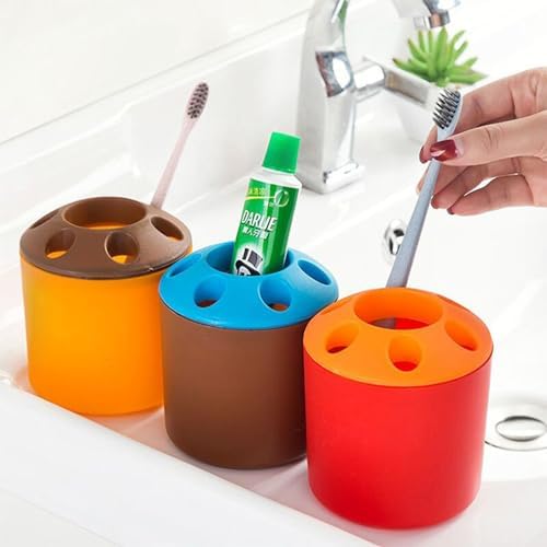 3-Piece Kids Toothbrush and Toothpaste Organizer Set
