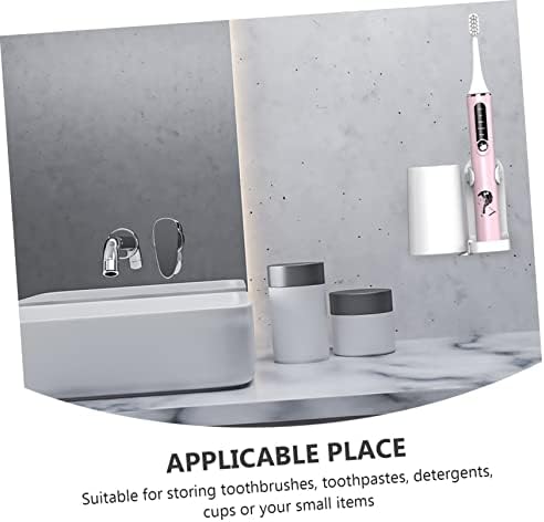 MagicLulu Adjustable Wall-Mounted Electric Toothbrush holder
