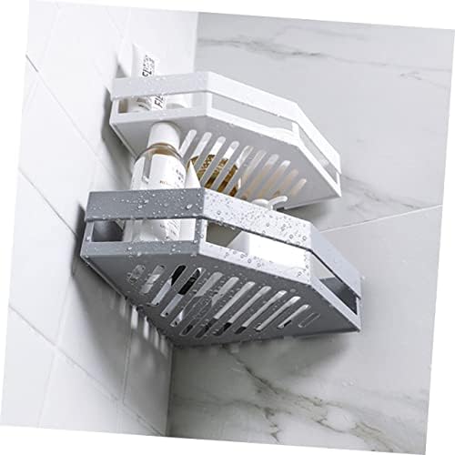 Bathroom Organizer - Wall Mount Storage Rack for Skincare More