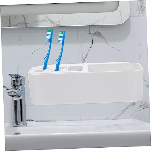 Bathroom Wall-Mounted Toothbrush Holder