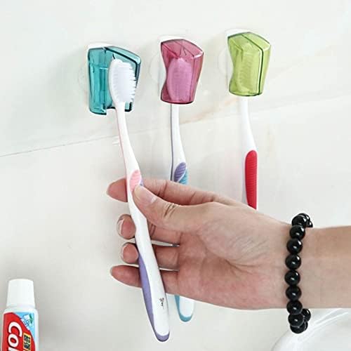 GOFIDIN 6-Piece Suction Cup Toothbrush Covers
