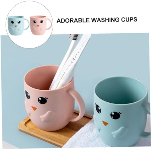 Cabilock Multipurpose Toothbrush Cup with Frosted Design