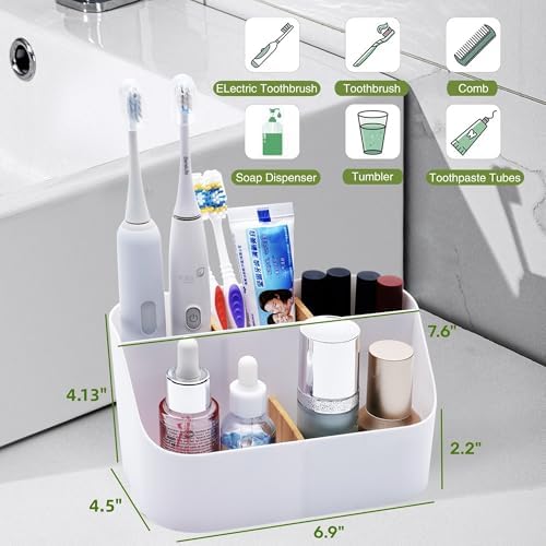 Ayswupt Electric Toothbrush Holder for Bathroom Sink Vanity Office
