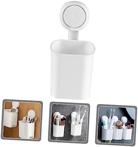 Luxshiny Wall-Mounted Toothbrush Holder