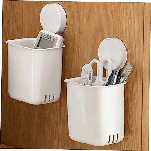 Perfect Wall Mount Toothbrush Organizer with Suction Cup
