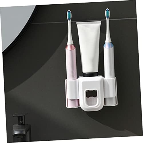 RORPOIR Wall-Mounted Toothbrush Toothpaste Organizer
