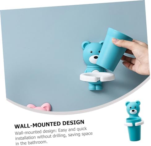 DOITOOL Wall-Mounted Toothbrush Organizer