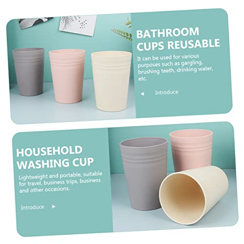 Get Set for a 3-Piece Creative Toothbrush Cup Set