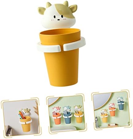 Cartoon Gargle Toothbrush Holder Wall-Mounted and Safe