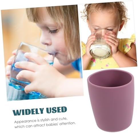 Silicone Bath Cups for Babies - Spill-Proof Leak-Proof Easy to Clean
