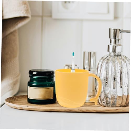 2pcs Dolphin Tail Handle Tooth Rinsing Cups