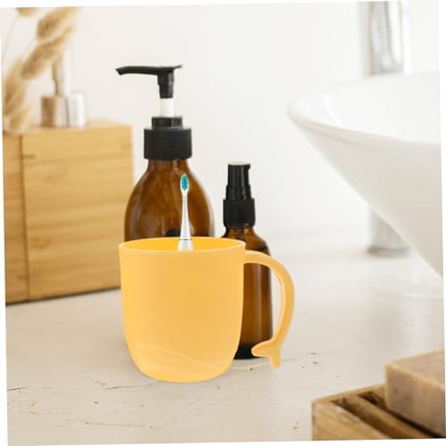 2pcs Dolphin Tail Handle Tooth Rinsing Cups