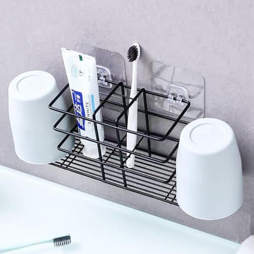 Stainless Steel Toothbrush Organizer