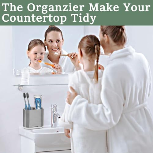 Chintu Bamboo Toothbrush Toothpaste Organizer