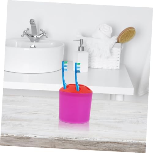 Beatifufu Toothbrush Holder 4 Slot Organizer