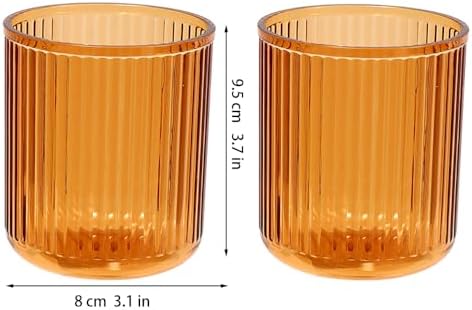 Bathroom Tumbler Set Unbreakable Toothbrush Cup