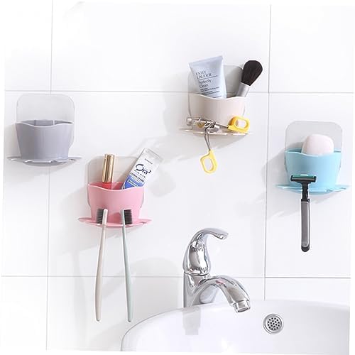 Toothpaste Holder with Suction Cup for Bathroom Wall