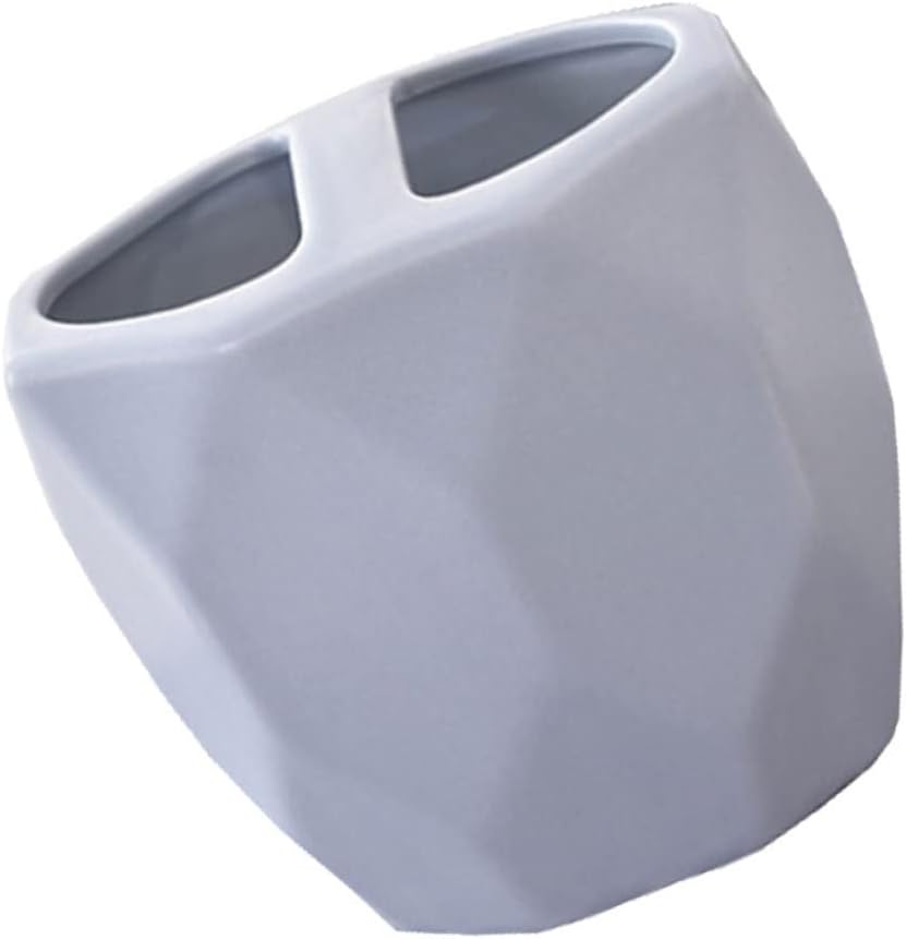 Eco-Friendly Ceramic Toothbrush Holder -Stylish Toothbrush organise GLEAVI Ceramic Holder