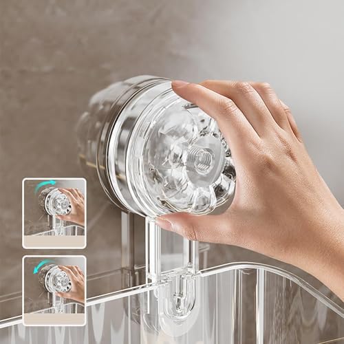 Quick Set-Up Wall-Mounted Shower Organizer