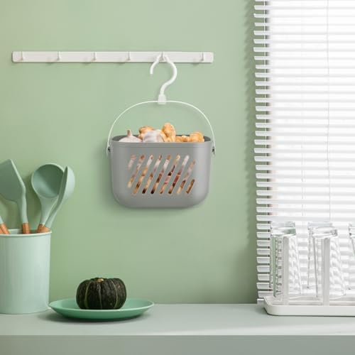 Luxshiny Wall-Mounted Storage Basket