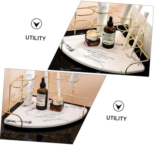 PRETYZOOM Corner Toothbrush Holder Rack