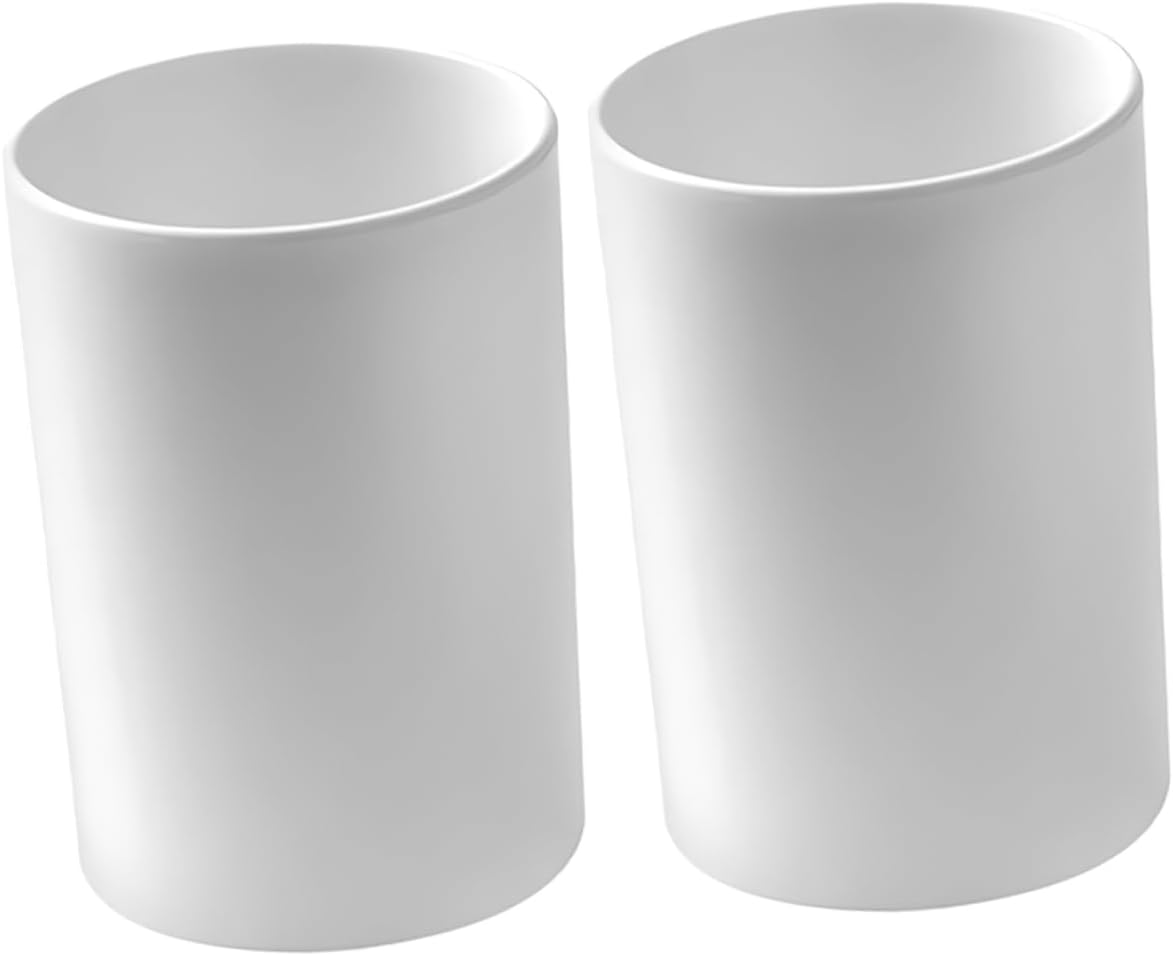 2-Piece Bathroom Toothbrush Mouthwash Cups for Reusable Travel